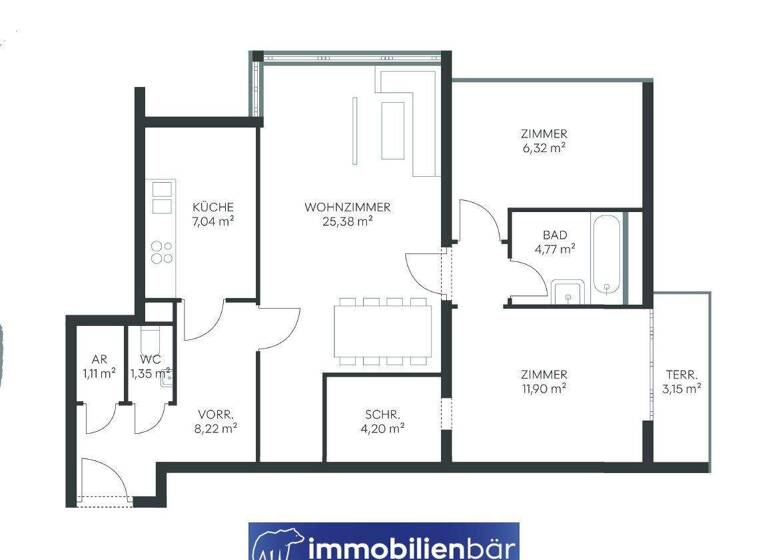 Wohnung zum Kauf 3 Zimmer 70,3 m² Pyhra 3143