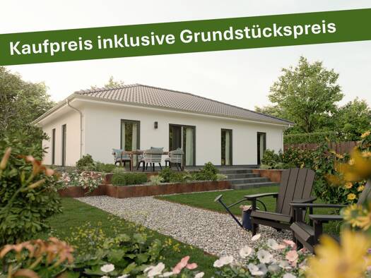 Bungalow zum Kauf - Erstbezug provisionsfrei 346.070 € 5 Zimmer 109 m² 650 m² Grundstück Schloßvippach Schloßvippach 99195