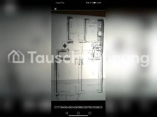 Wohnung zur Miete Tauschwohnung 610 € 2,5 Zimmer 56 m² 2. Geschoss Sasel Hamburg 22177