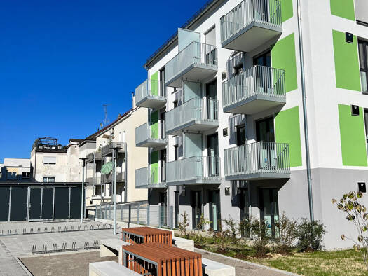 Wohnung zur Miete 590 € 1 Zimmer 20 m² Geschoss 2/4 frei ab sofort Höchstetterstraße 22 Oberhausen Augsburg 86154