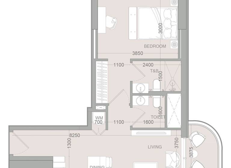 Wohnung zum Kauf provisionsfrei 321.162 € 2 Zimmer 69,4 m² Dubai 00000