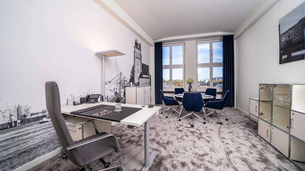 Bürofläche zur Miete provisionsfrei 22 m² Bürofläche teilbar ab 14 m² Neuer Wall 10 Neustadt Hamburg 20354