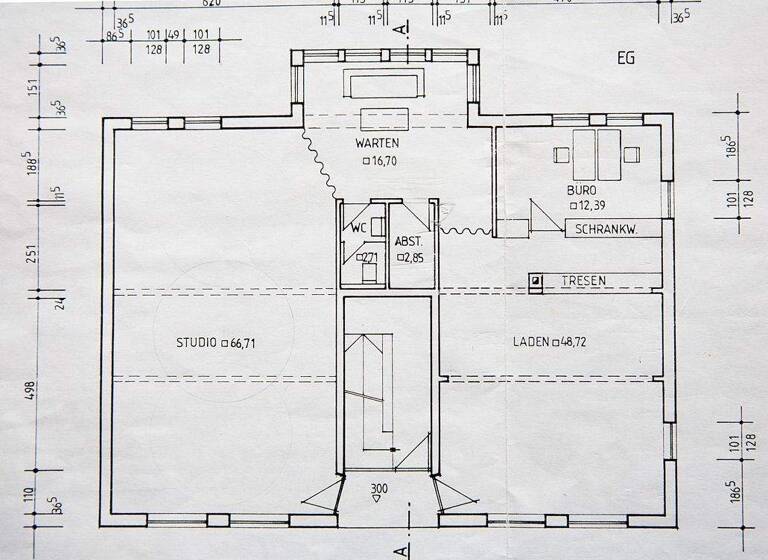 Praxisfläche zur Miete 900 € 2 Zimmer 150,1 m² Bürofläche Falkenstein 93167