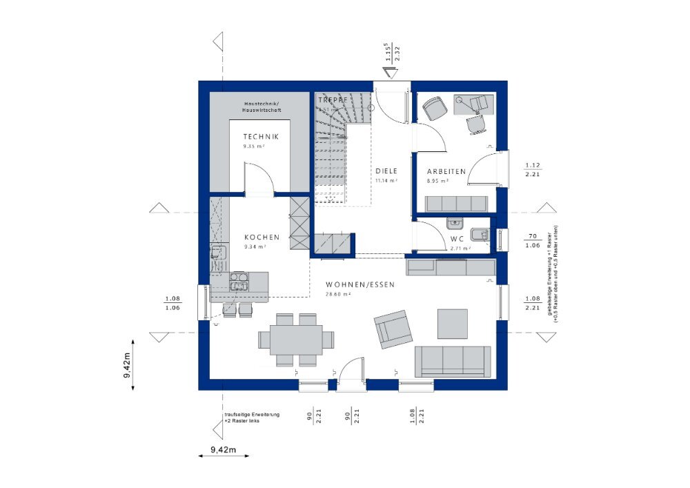 Einfamilienhaus zum Kauf 416.300 € 5 Zimmer 143 m²<br/>Wohnfläche 880 m²<br/>Grundstück Schweinsdorf Neusitz 91616