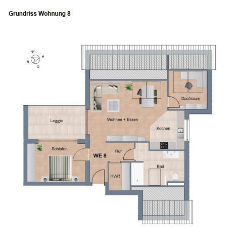 Wohnung zur Miete 975 € 3 Zimmer 78,1 m²<br/>Wohnfläche 3.<br/>Geschoss 01.02.2025<br/>Verfügbarkeit Örkenweg 9 Jöllenbeck - Ost Bielefeld 33739