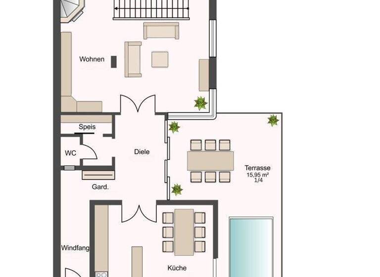 Doppelhaushälfte zum Kauf 899.000 € 6 Zimmer 224 m² 907 m² Grundstück Einhausen Lappersdorf 93138