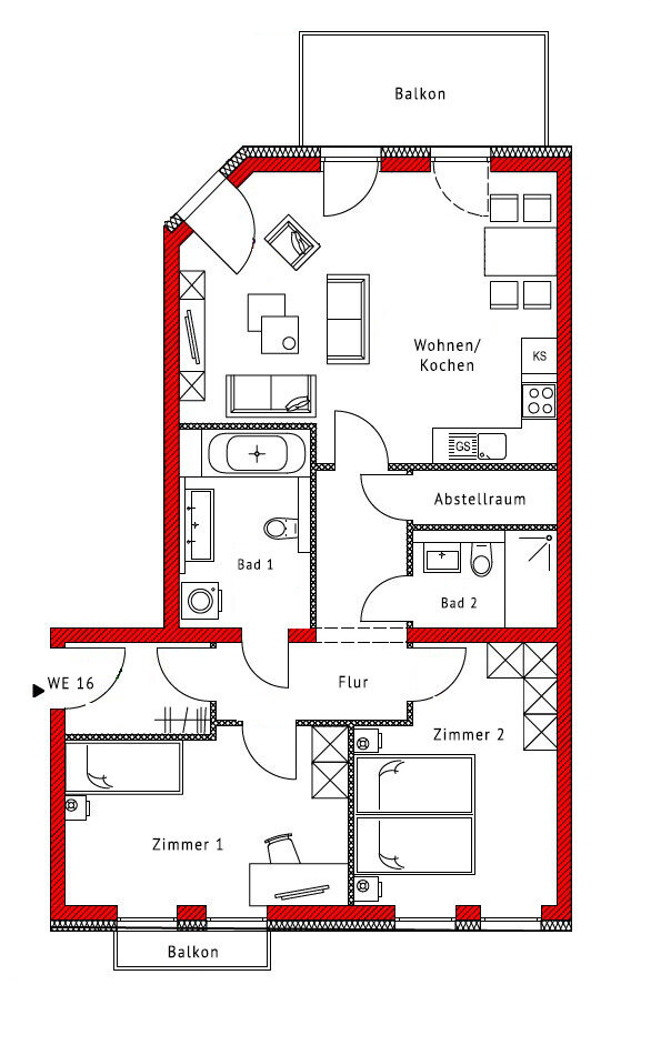 Immobilie zum Kauf als Kapitalanlage geeignet 510.000 € 3 Zimmer 85,1 m²<br/>Fläche Eutritzsch Leipzig 04129