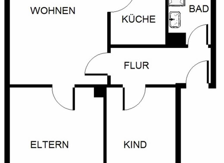 Wohnung zur Miete 568 € 3 Zimmer 59,8 m² frei ab 01.07.2026 An der Steinhalde 42 Dahlhausen Bochum 44879