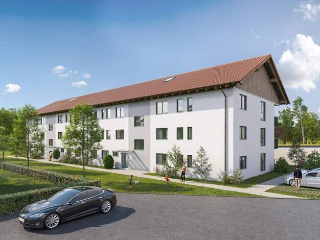 Wohnung zum Kauf - Erstbezug provisionsfrei als Kapitalanlage geeignet 369.900 € 3 Zimmer 63,8 m² Münchnerstraße 138 Mühldorf Mühldorf a.Inn 84453