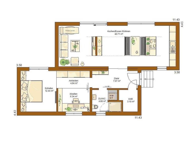 Haus zum Kauf 350.000 € 2 Zimmer 79 m² 250 m² Grundstück Schömberg 72355