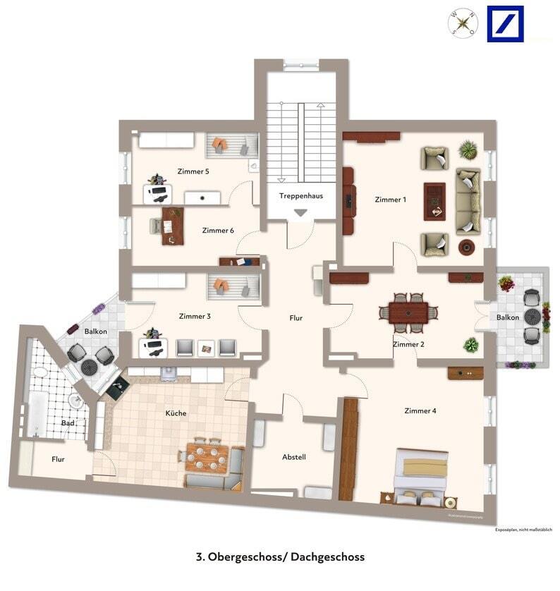 Wohnung zum Kauf 769.000 € 6 Zimmer 175,7 m²<br/>Wohnfläche 01.07.2025<br/>Verfügbarkeit Nauener Vorstadt Potsdam 14469