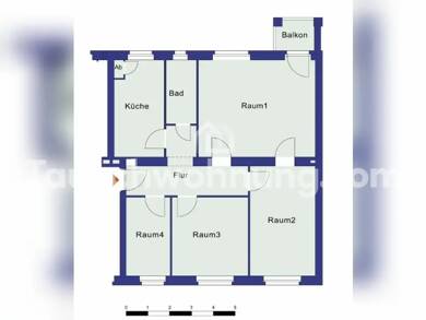 Wohnung zur Miete Tauschwohnung 630 € 3,5 Zimmer 85 m² 1. Geschoss Französisch Buchholz Berlin 10407