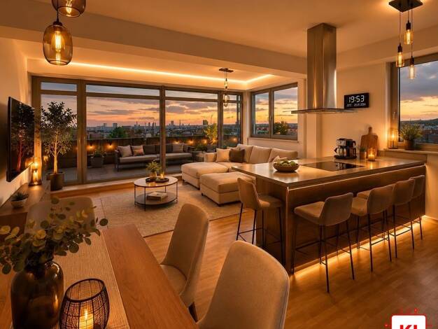 Penthouse zum Kauf 490.000 € 3 Zimmer 98 m² Südstadt Fürth 90763