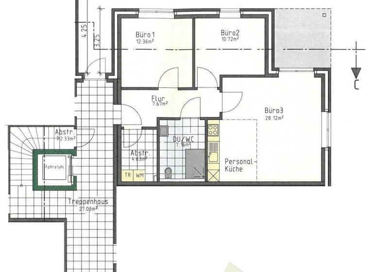 Bürofläche zur Miete - Erstbezug 870 € 3 Zimmer Loga Leer (Ostfriesland) / Loga 26789