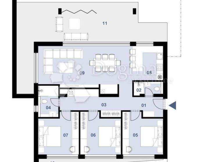 Wohnung zum Kauf 4 Zimmer 153 m² Centar