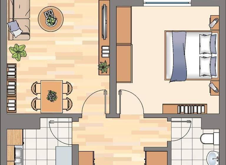 Wohnung zur Miete 469 € 2 Zimmer 58 m² 3. Geschoss Rabboltstraße 4 Wickede Dortmund 44319