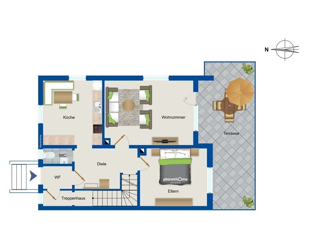 Doppelhaushälfte zum Kauf 365.000 € 5 Zimmer 123 m²<br/>Wohnfläche 490 m²<br/>Grundstück Rottenburg Rottenburg an der Laaber 84056