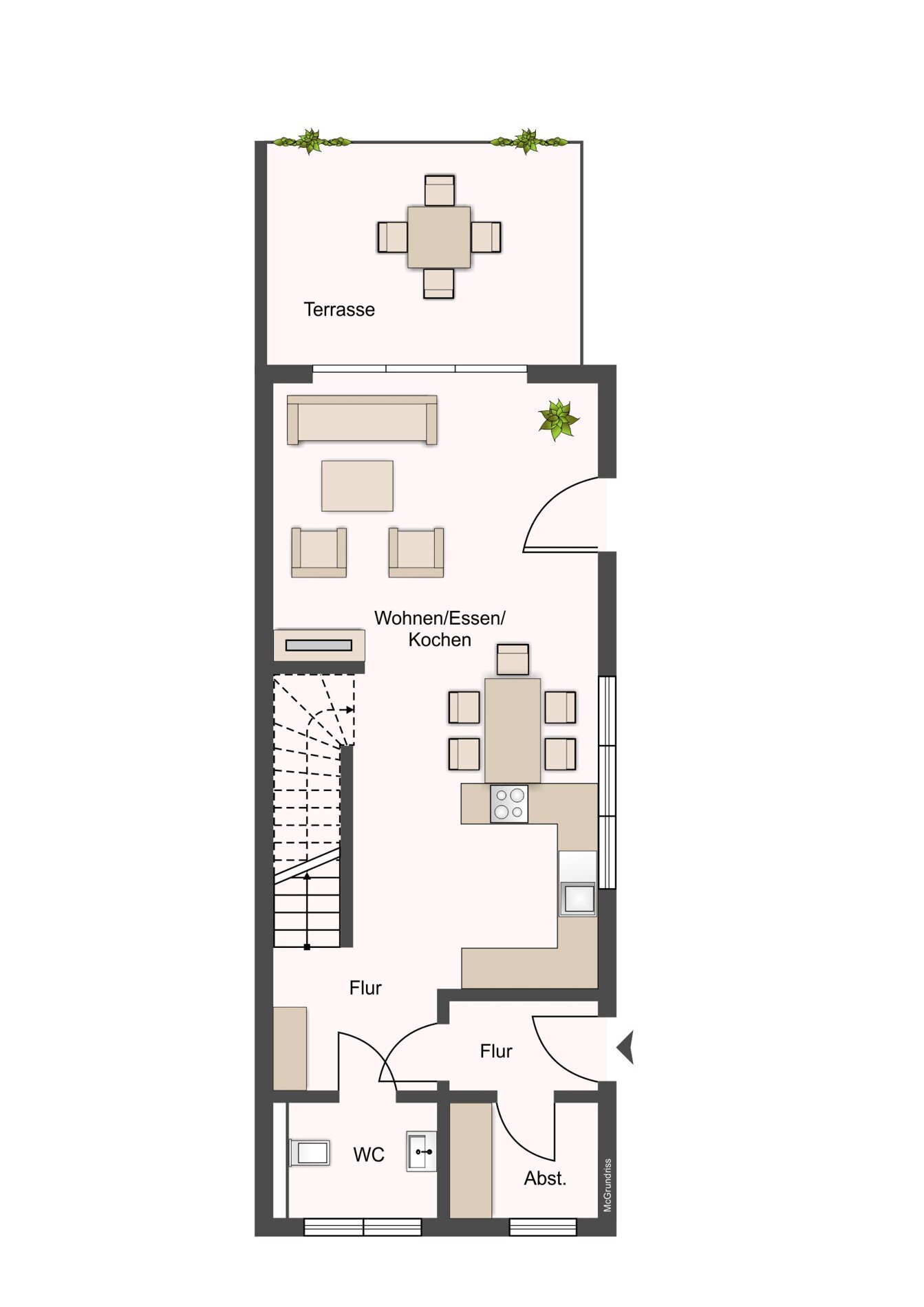 Doppelhaushälfte zum Kauf 695.000 € 3 Zimmer 107 m²<br/>Wohnfläche 200 m²<br/>Grundstück Mauritz - Ost Münster 48155