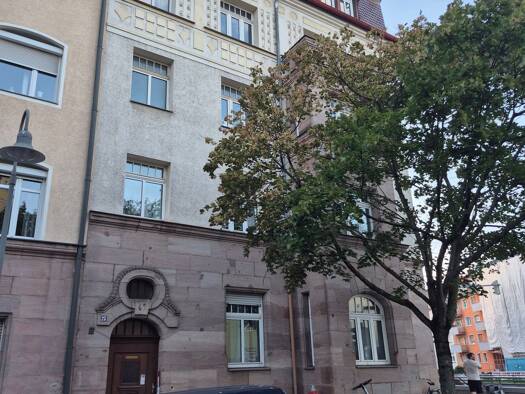 Wohnung zur Miete 500 € 1,5 Zimmer 65 m² Geschoss 4/5 frei ab sofort Rennweg Nürnberg 90489