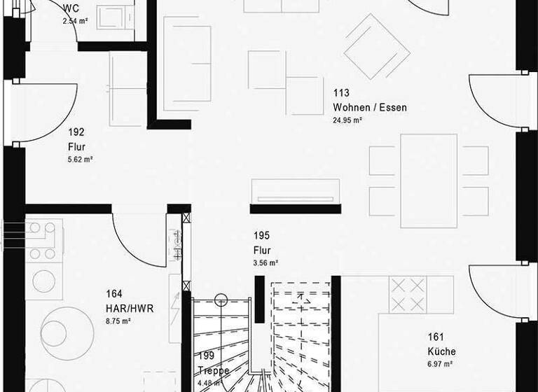 Einfamilienhaus zum Kauf - Erstbezug provisionsfrei 399.000 € 4 Zimmer 112 m² 900 m² Grundstück Steffenshagen 18209
