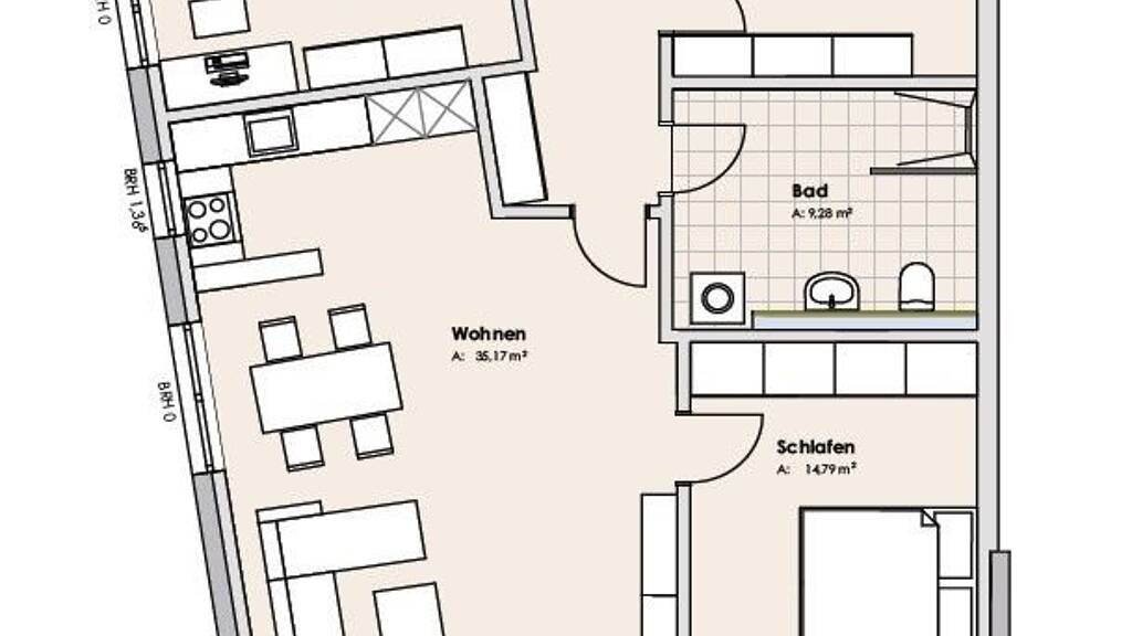 Wohnung zum Kauf - Erstbezug als Kapitalanlage geeignet 394.748 € 4 Zimmer 96,3 m² Industriegebiet Greifswald 17489