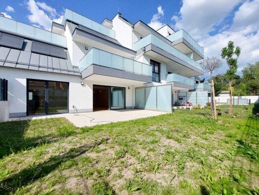 Wohnung zur Miete - Erstbezug 2.353 € 4 Zimmer 135,4 m² EG Lobaugasse 25 Wien 1220