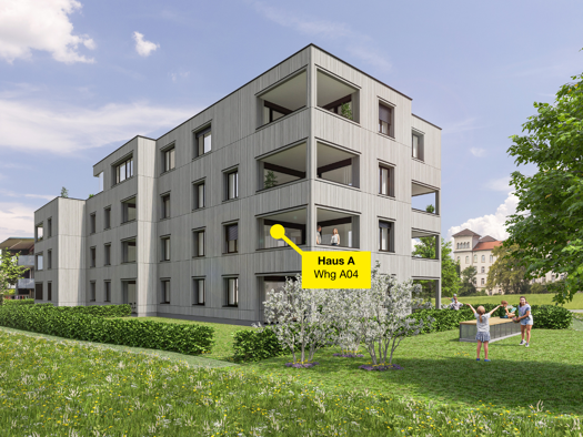 Wohnung zum Kauf - Erstbezug 544.000 € 3 Zimmer 72,4 m² Pappelweg Lochau 6911