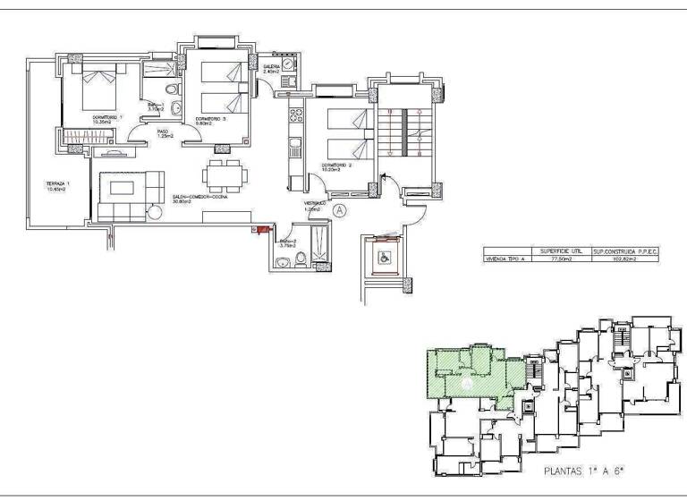Studio zum Kauf - Erstbezug provisionsfrei 240.052 € 4 Zimmer 102 m² La Manga 