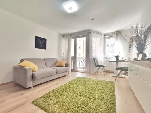Wohnung zur Miete 630 € 1 Zimmer 27 m² Geschoss 1/5 frei ab 01.02.2027 Gärten h d Veste Nürnberg 90408