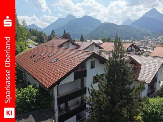 Studio zum Kauf 184.000 € 1 Zimmer 33 m² Mittenwald Mittenwald 82481