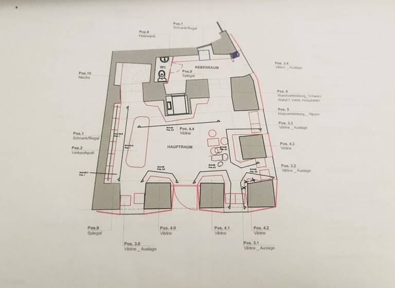 Ladenfläche zur Miete 5.816 € 45 m² Verkaufsfläche Wien 1010