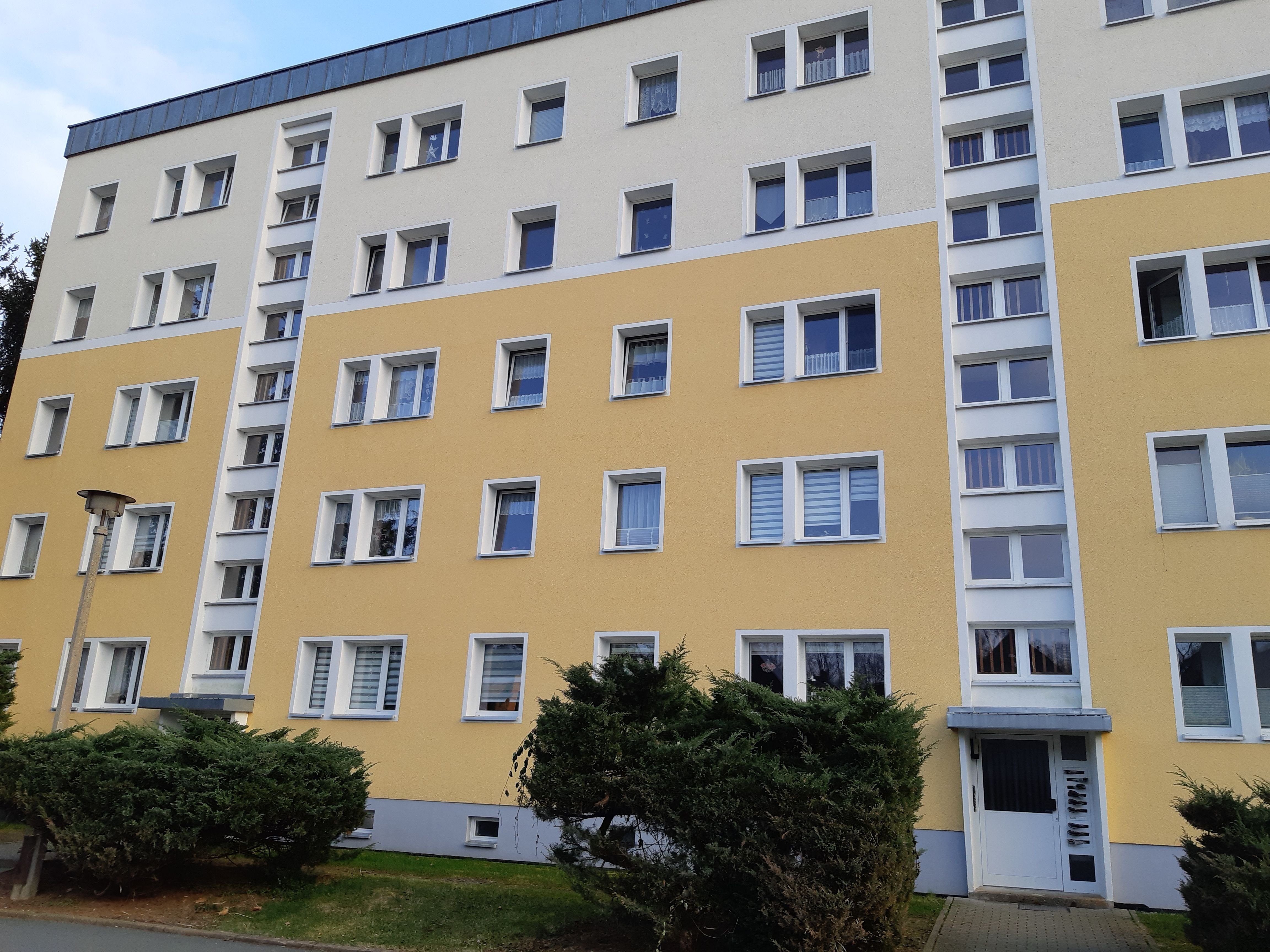 Wohnung zur Miete 360 € 3 Zimmer 62 m²<br/>Wohnfläche 4.<br/>Geschoss 01.11.2024<br/>Verfügbarkeit Schopperstraße 113 Zeulenroda Zeulenroda-Triebes 07937