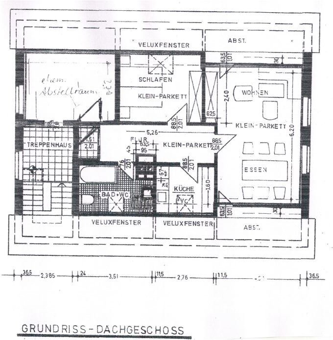 Wohnung zur Miete 400 € 3 Zimmer 70,5 m²<br/>Wohnfläche 2.<br/>Geschoss ab sofort<br/>Verfügbarkeit Am Bahnhof 11 Bersenbrück Bersenbrück 49593