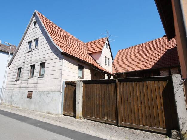 Einfamilienhaus zum Kauf 35.000 € 3 Zimmer 30 m² 380 m² Grundstück Oberaltertheim Altertheim 97237