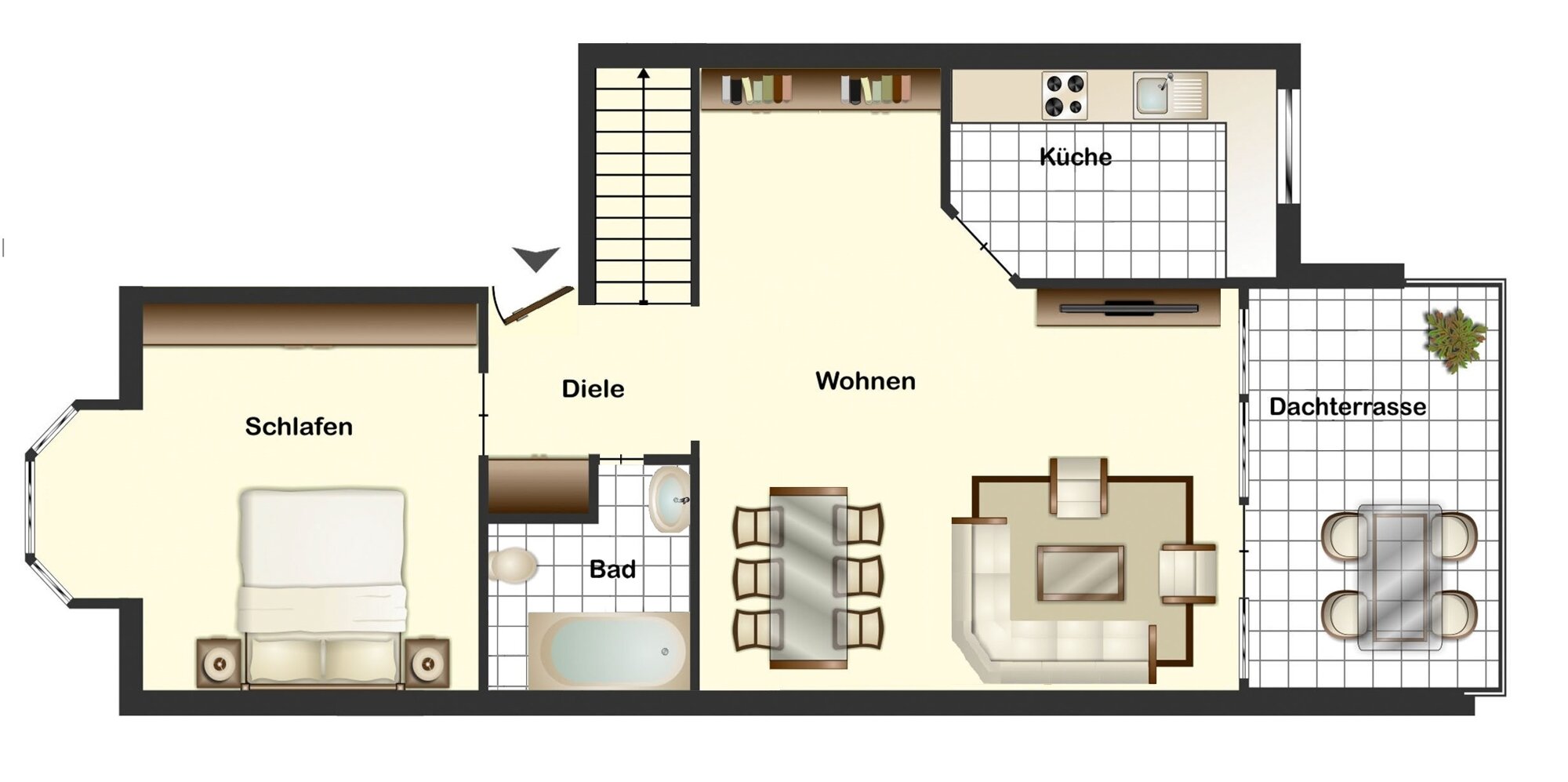 Wohnung zum Kauf 278.000 € 2,5 Zimmer 90 m²<br/>Wohnfläche Innenstadt 67 Hilden 40724