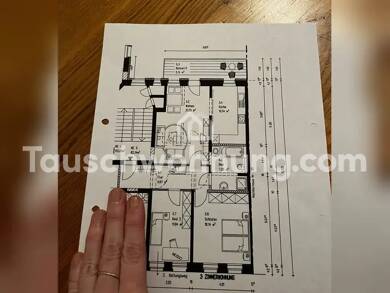 Wohnung zur Miete Tauschwohnung 560 € 3 Zimmer 82 m² 1. Geschoss Plagwitz Leipzig 04229