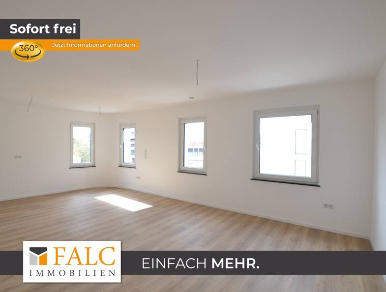 Wohnung zur Miete 950 € 2 Zimmer 60,6 m² 4. Geschoss frei ab sofort Südstadt Fürth 90763