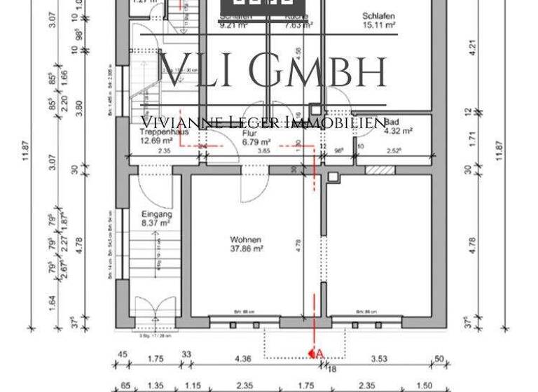 Wohnung zur Miete 3 Zimmer 100 m² 1. Geschoss St. Ingbert Sankt Ingbert 66386