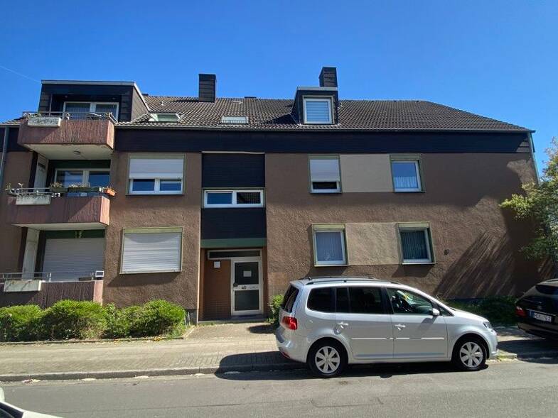 Wohnung zur Miete nur mit Wohnberechtigungsschein 360 € 2,5 Zimmer 58 m² 1. Geschoss frei ab 21.06.2025 Heisterholz 40 Karnap Essen 45329