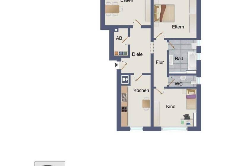 Terrassenwohnung zur Miete 800 € 3 Zimmer 86,6 m² EG frei ab sofort Arnstorf 94424