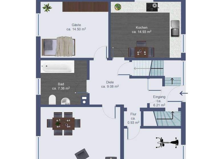 Einfamilienhaus zum Kauf 299.000 € 6 Zimmer 149,3 m² 900 m² Grundstück Embühren 24819