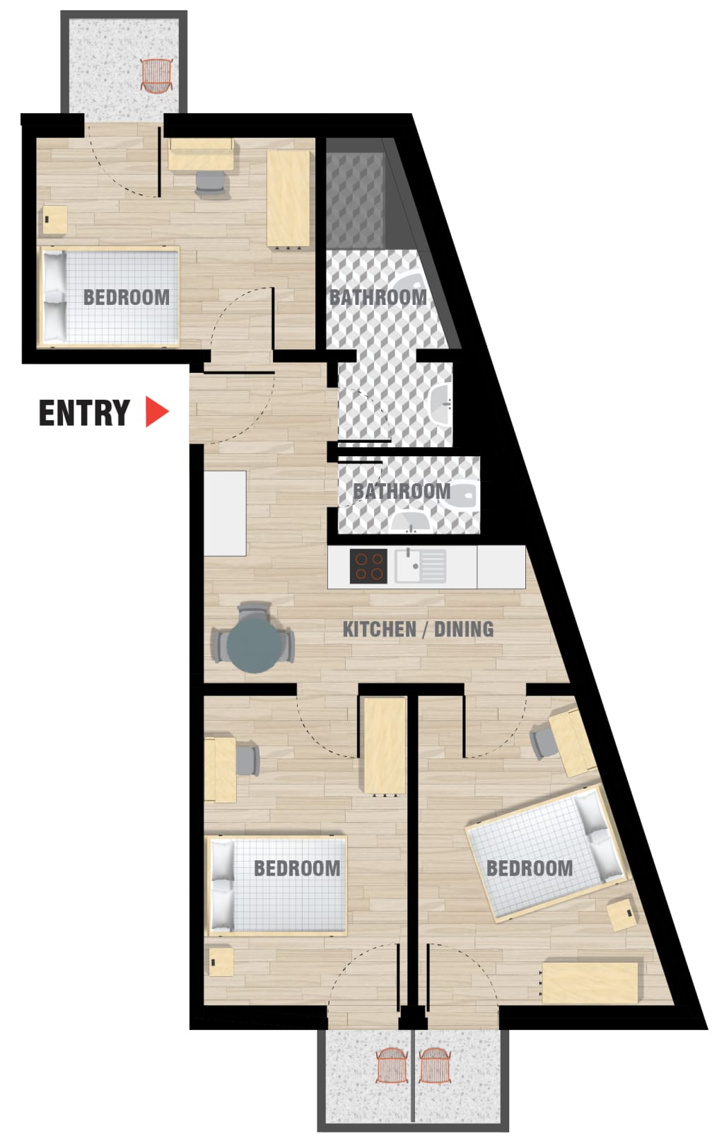 Wohnung zur Miete Wohnen auf Zeit 845 € 3 Zimmer 11,9 m²<br/>Wohnfläche 06.01.2025<br/>Verfügbarkeit Einbecker Straße 27 Friedrichsfelde Berlin 10317