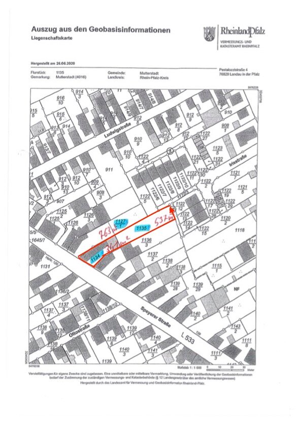 Grundstück zum Kauf 365.000 € 878 m²<br/>Grundstück Mutterstadt 67112