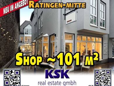 Laden zur Miete 19,50 € 100,9 m² Verkaufsfläche Ratingen 40878