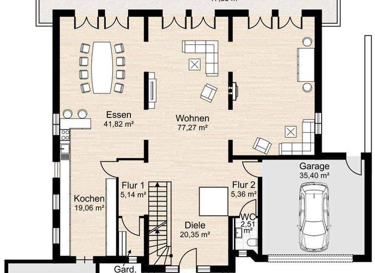 Villa zum Kauf 2.200.000 € 9 Zimmer 670 m² 845 m² Grundstück Seligenstadt 63500