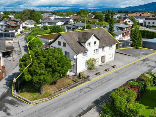 Grundstück zum Kauf 890.000 € 1.169 m² Grundstück Rheinstraße 27 Altach 6844