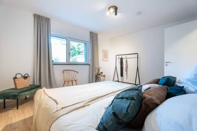 Wohnung zur Miete - Neubau 1.209 € 2 Zimmer 70 m² 1. Geschoss frei ab sofort Lange Straße 65 Stadtpark / Stadtgrenze 20 Fürth 90762