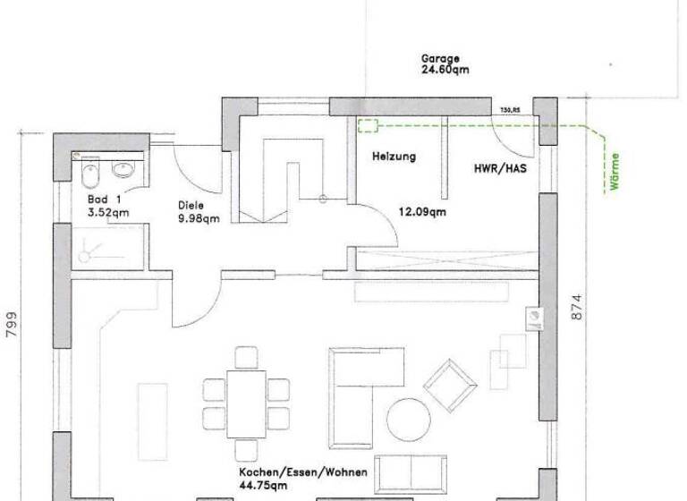 Einfamilienhaus zum Kauf 415.000 € 4 Zimmer 127 m²<br/>Wohnfläche 718 m²<br/>Grundstück Bollewick Bollewick 17207