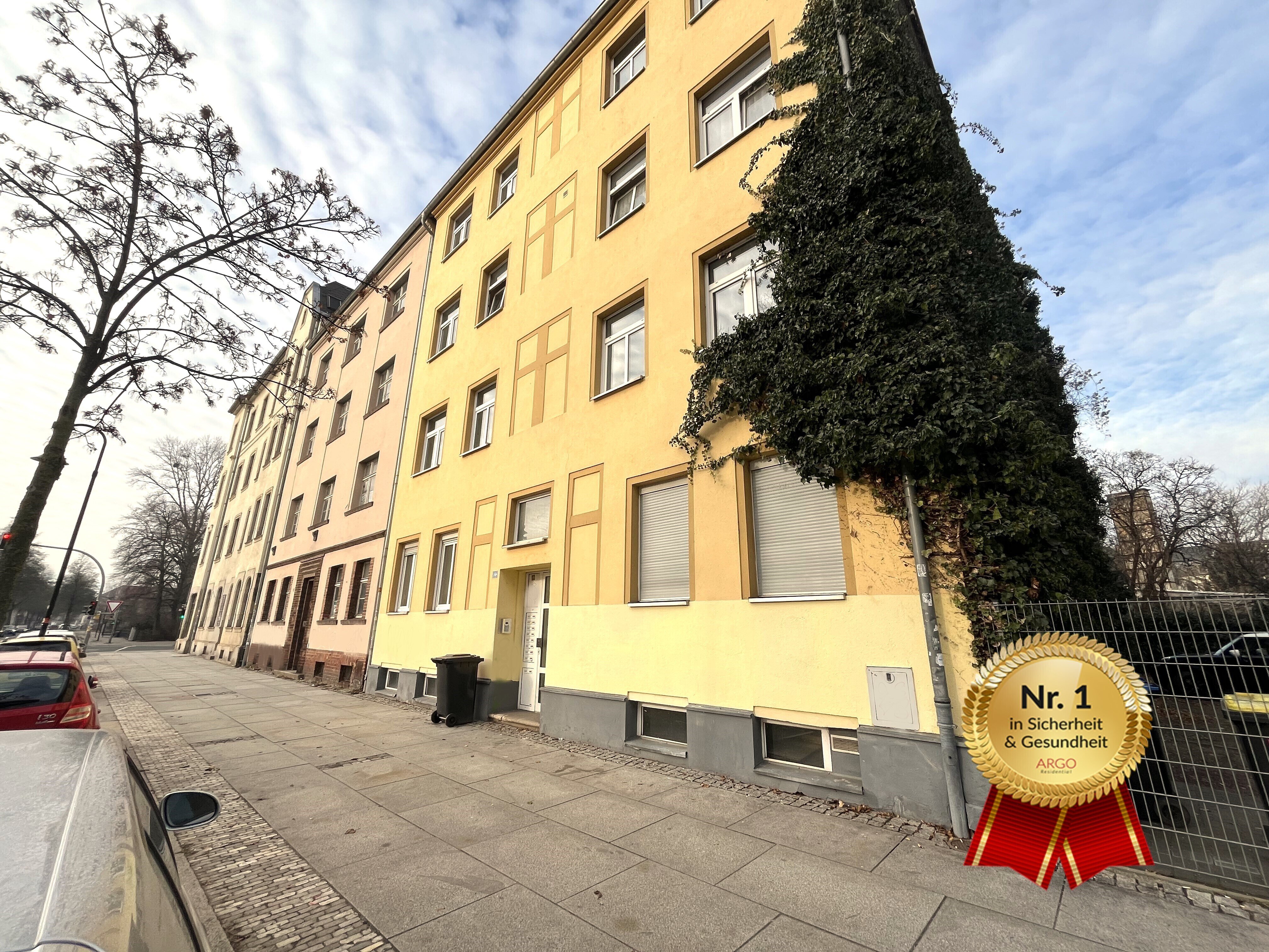 Wohnung zur Miete 860 € 2 Zimmer 61,4 m²<br/>Wohnfläche 01.01.2025<br/>Verfügbarkeit Wurzener Straße 14 Pieschen-Süd (Leisniger Platz) Dresden 01127