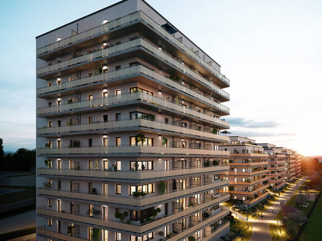 Wohnung zum Kauf - Neubau 586.000 € 4 Zimmer 104,2 m² 4. Geschoss Dösner Weg 6 Zentrum-Südost Leipzig 04103